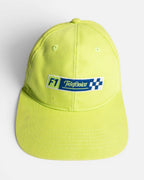 Gorra F1 Telefónica Vintage Ajustable Amarillo Lima