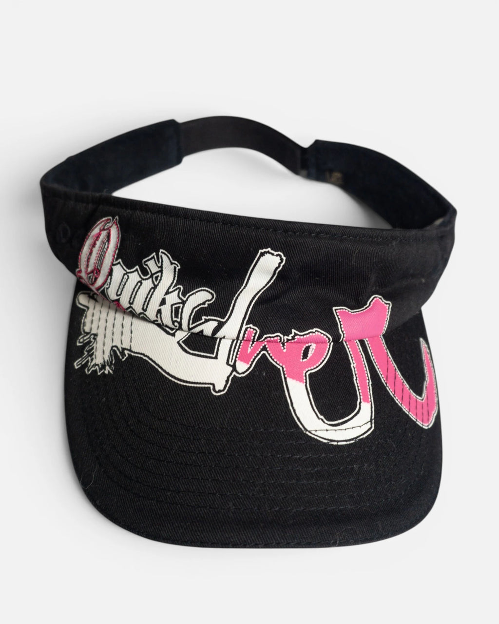 Visera Quiksilver Vintage Negra y Rosa