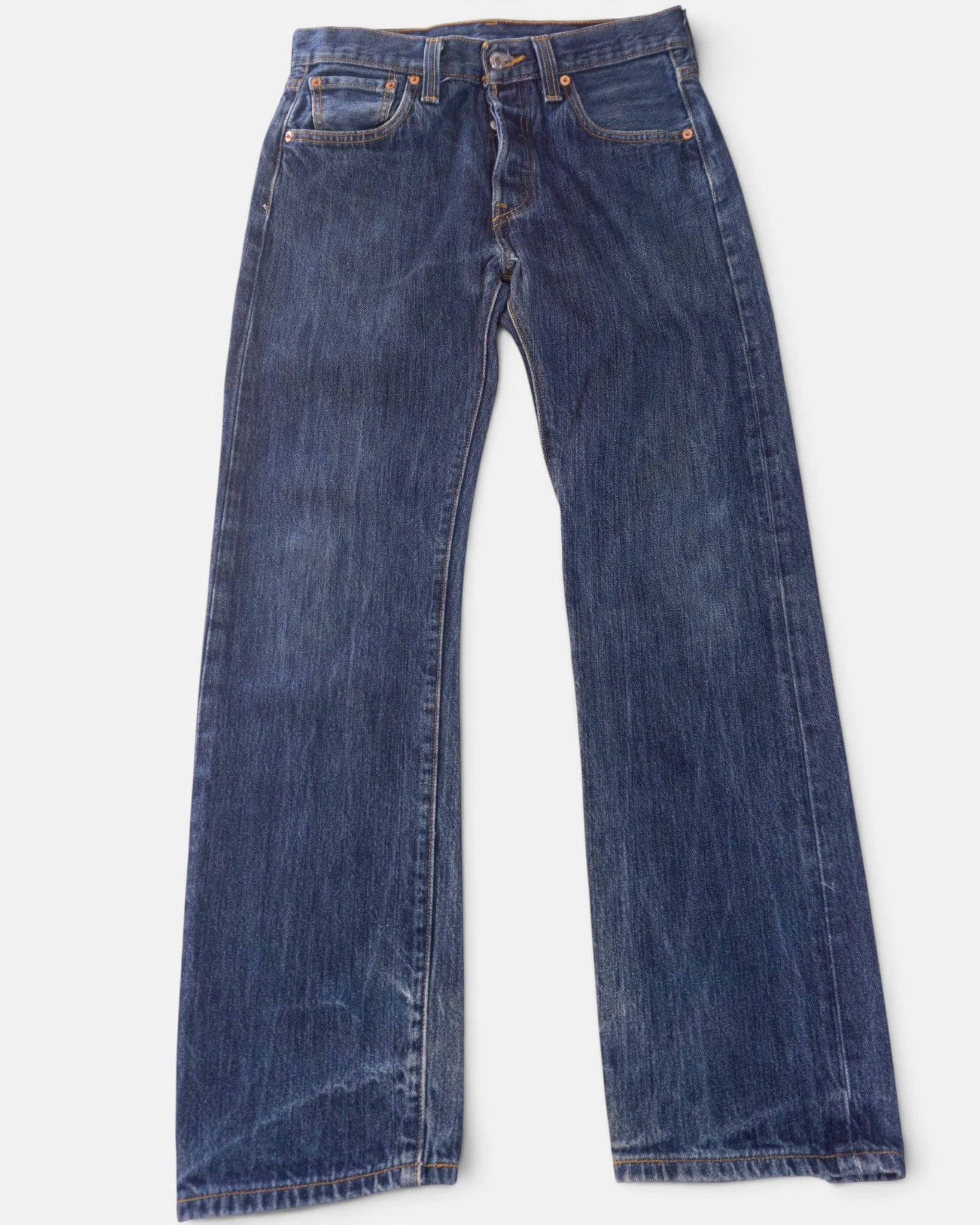 Vaquero Levi's 501 Vintage Azul Oscuro — W30