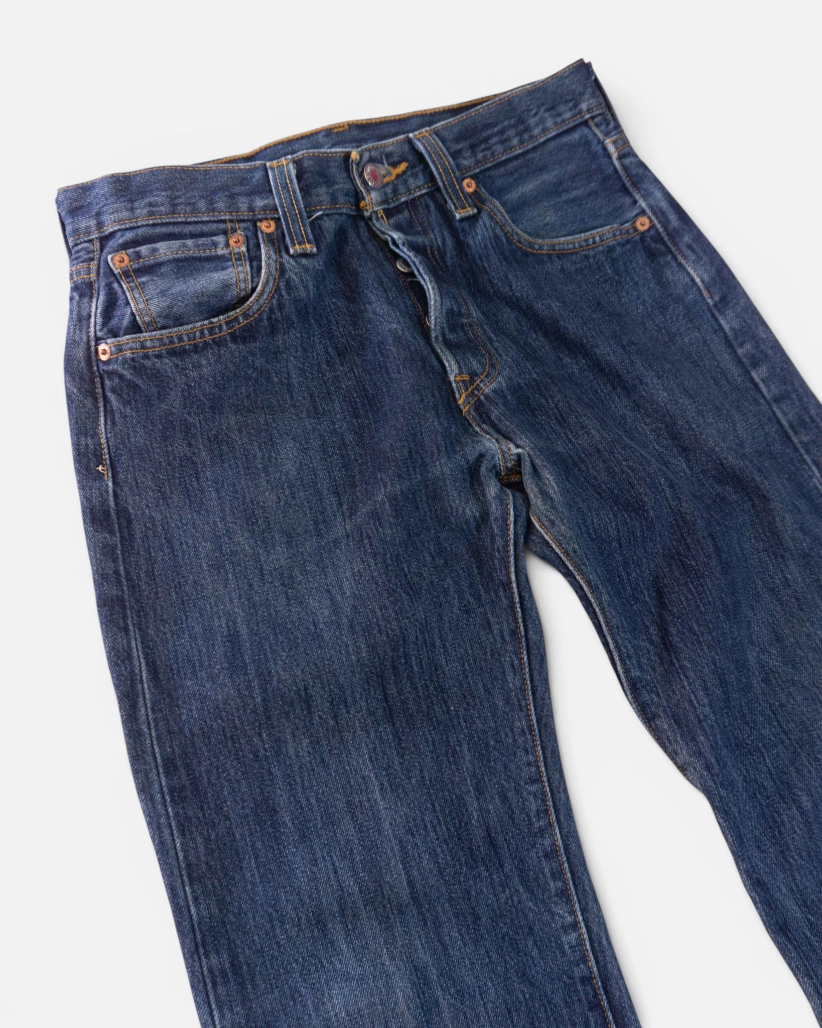 Vaquero Levi's 501 Vintage Azul Oscuro — W30