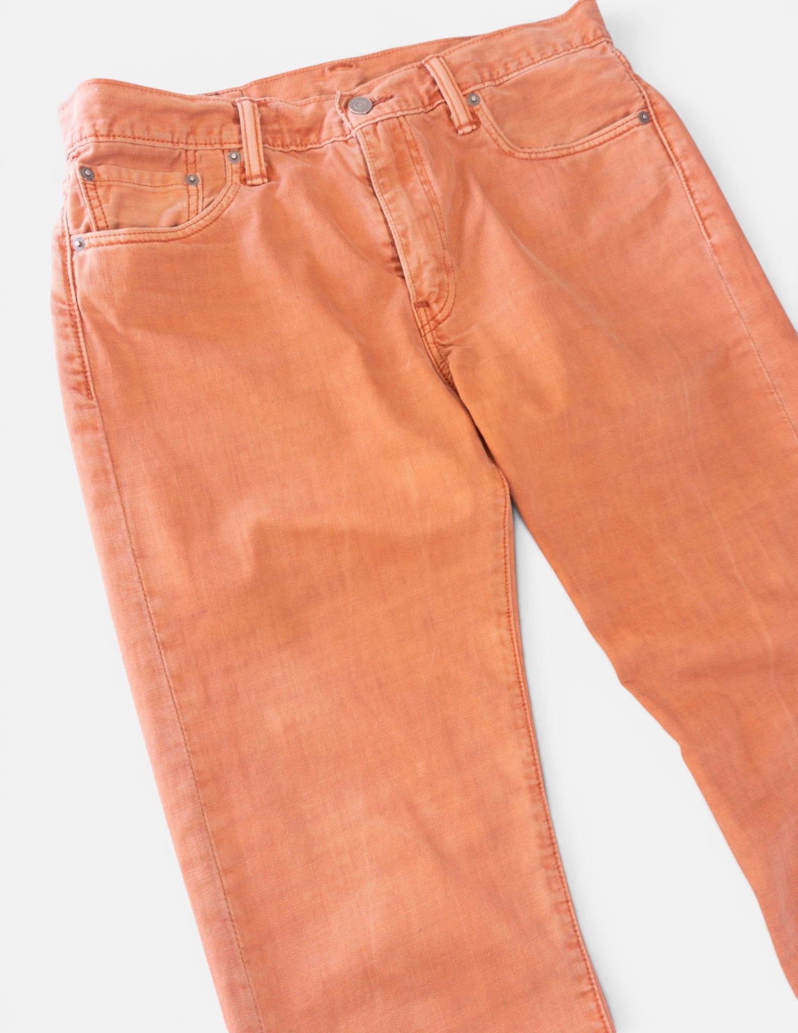 Vaquero Levi's 504 Vintage Naranja — W32