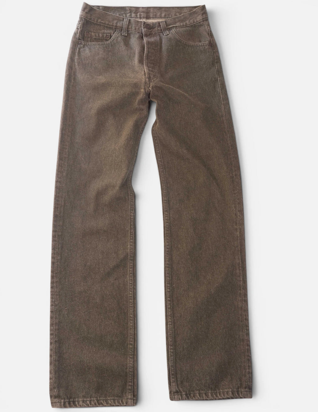 Vaquero Levi's 501 Vintage Marrón Tierra — W30
