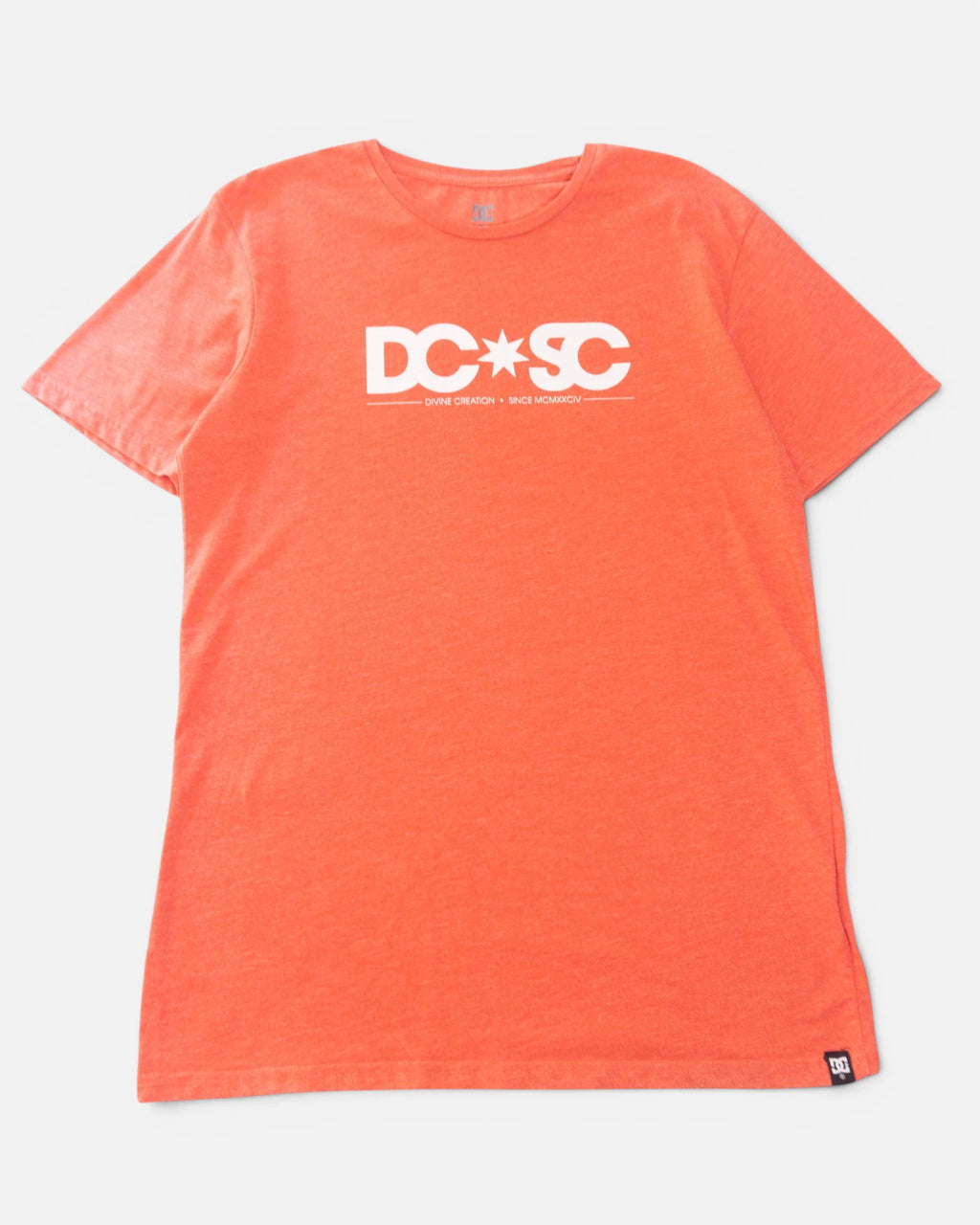 Camiseta DC Shoes Naranja Coral — Talla M