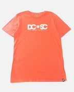 Camiseta DC Shoes Naranja Coral — Talla M
