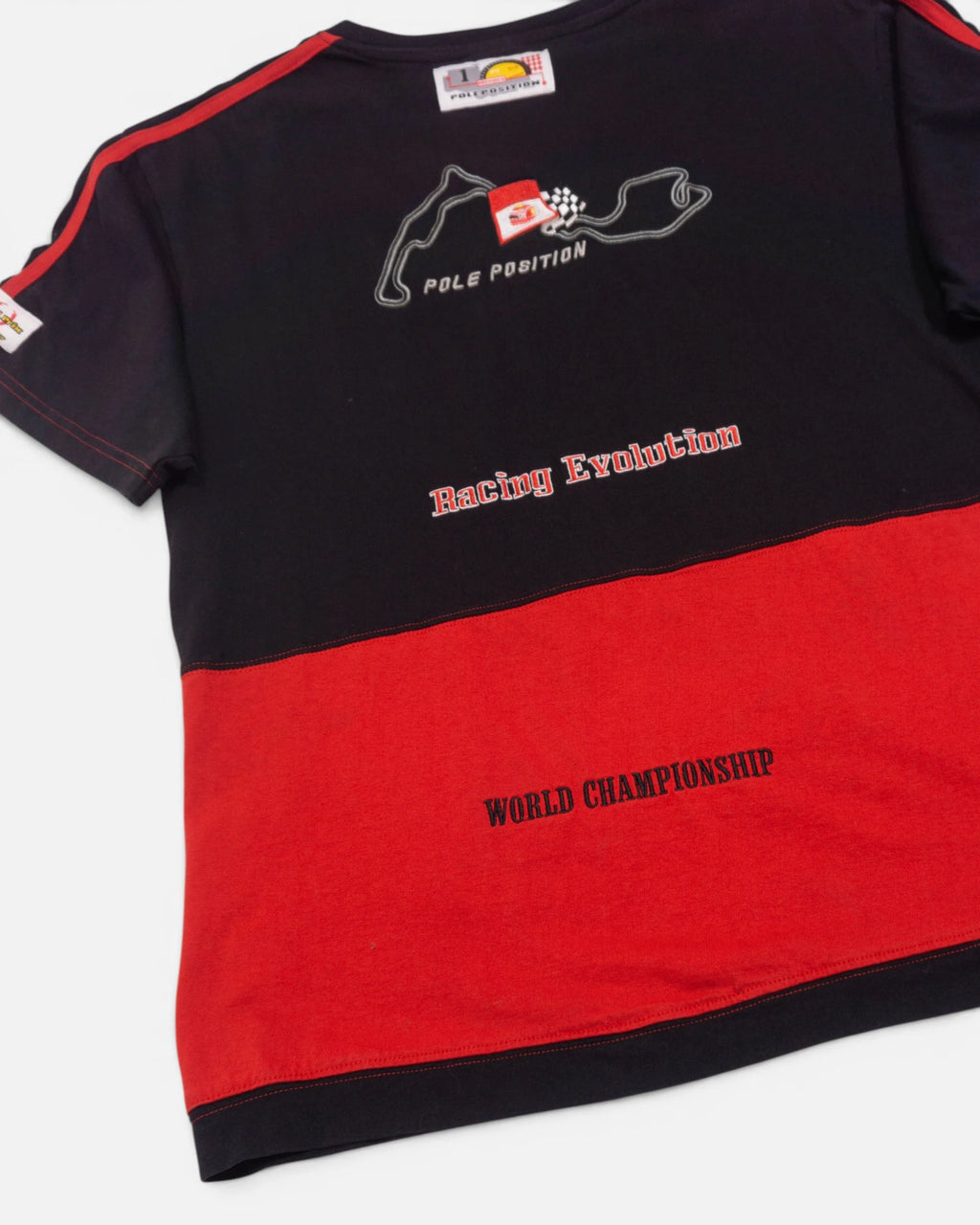 Camiseta Monaco Grand Prix Racing Parches Vintage — Talla XL