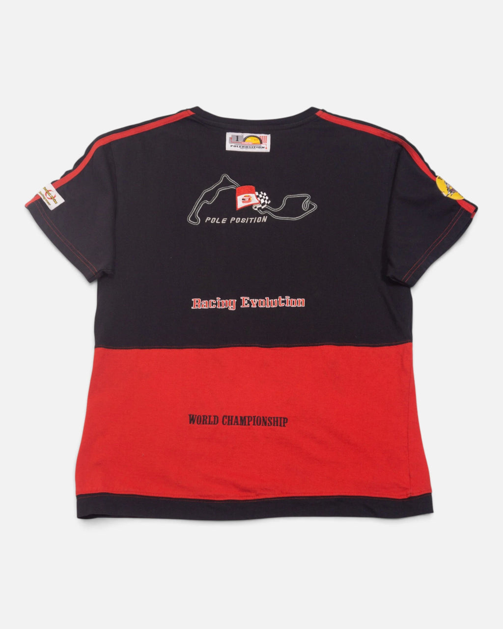 Camiseta Monaco Grand Prix Racing Parches Vintage — Talla XL