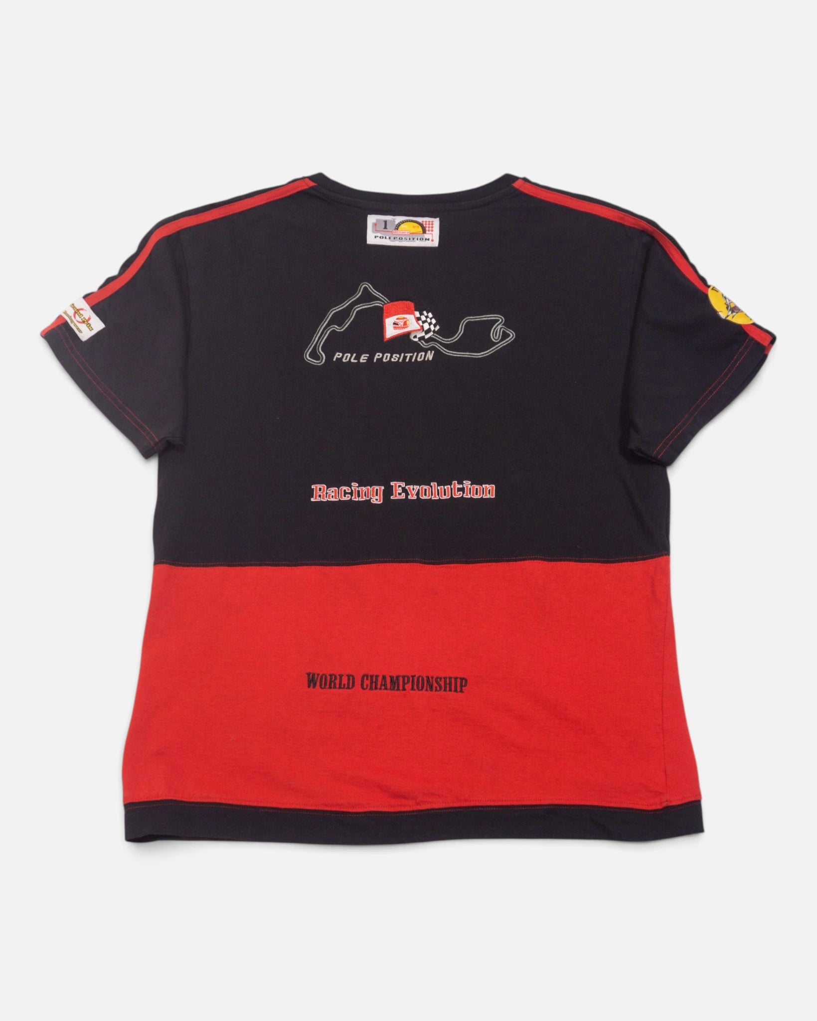 Camiseta Monaco Grand Prix Racing Parches Vintage — Talla XL