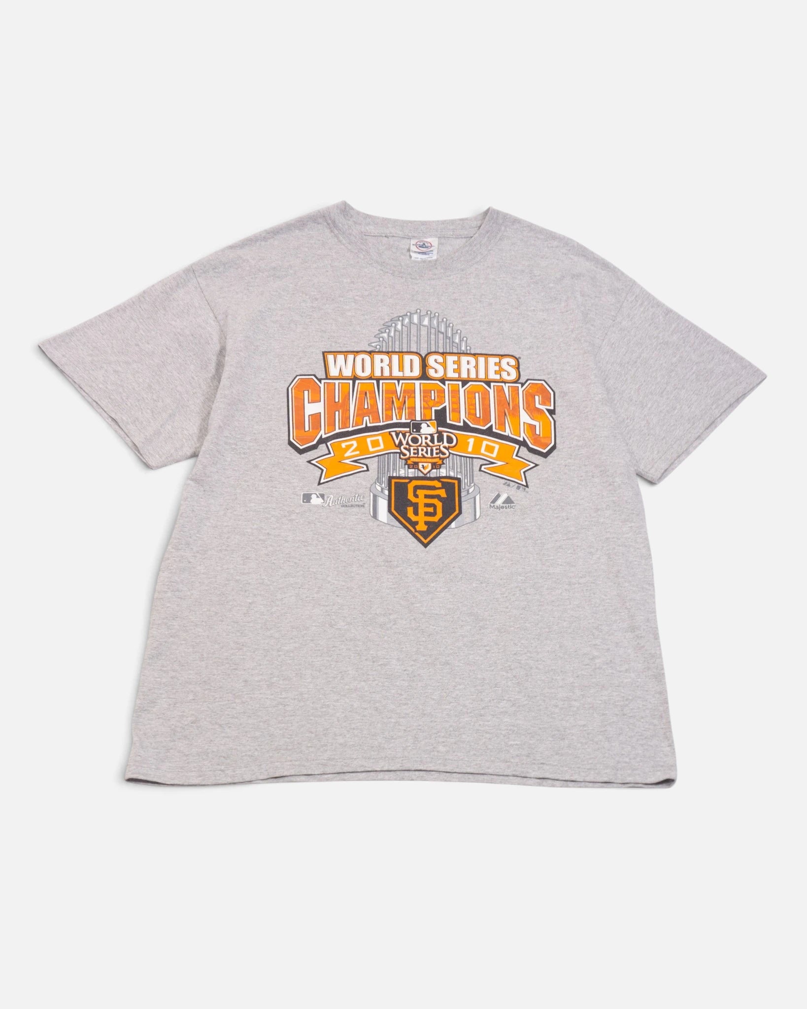 Camiseta SF Giants World Series Champions 2010 — Talla L