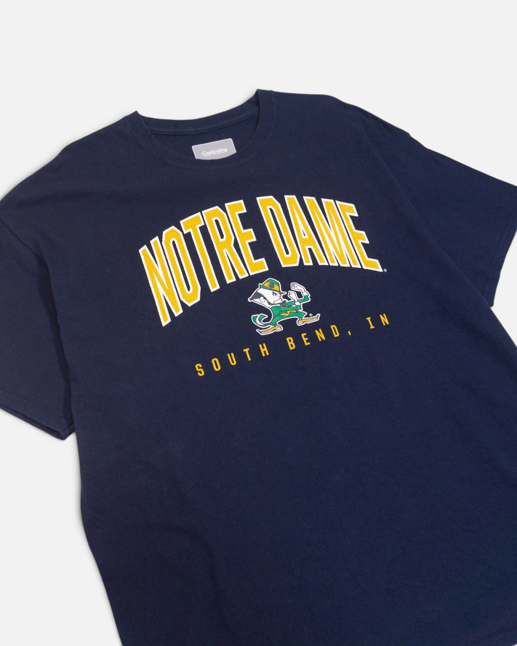 Camiseta Notre Dame Fighting Irish Navy — Talla XL