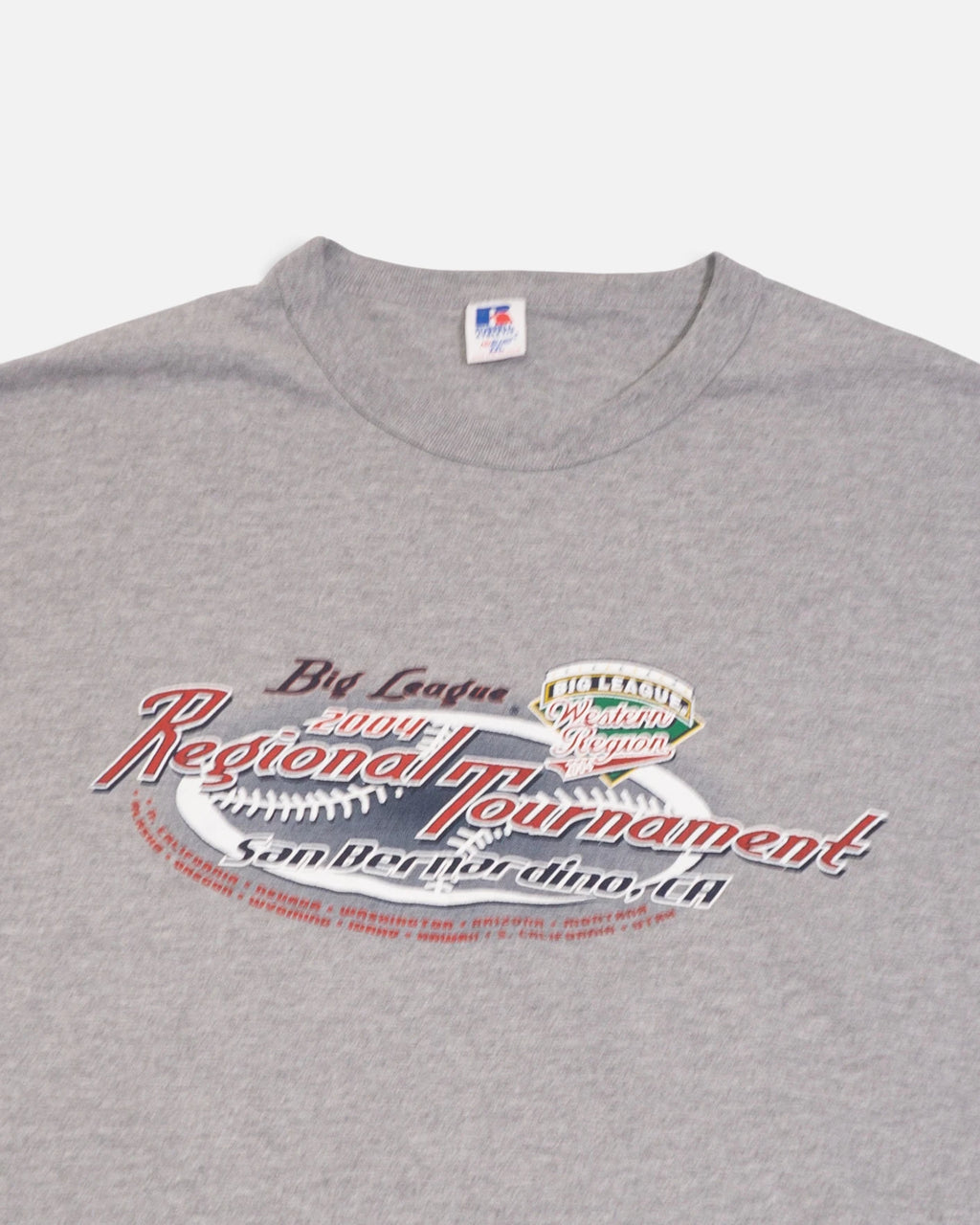 Camiseta Big League Regional Tournament 2004 — Talla XXL