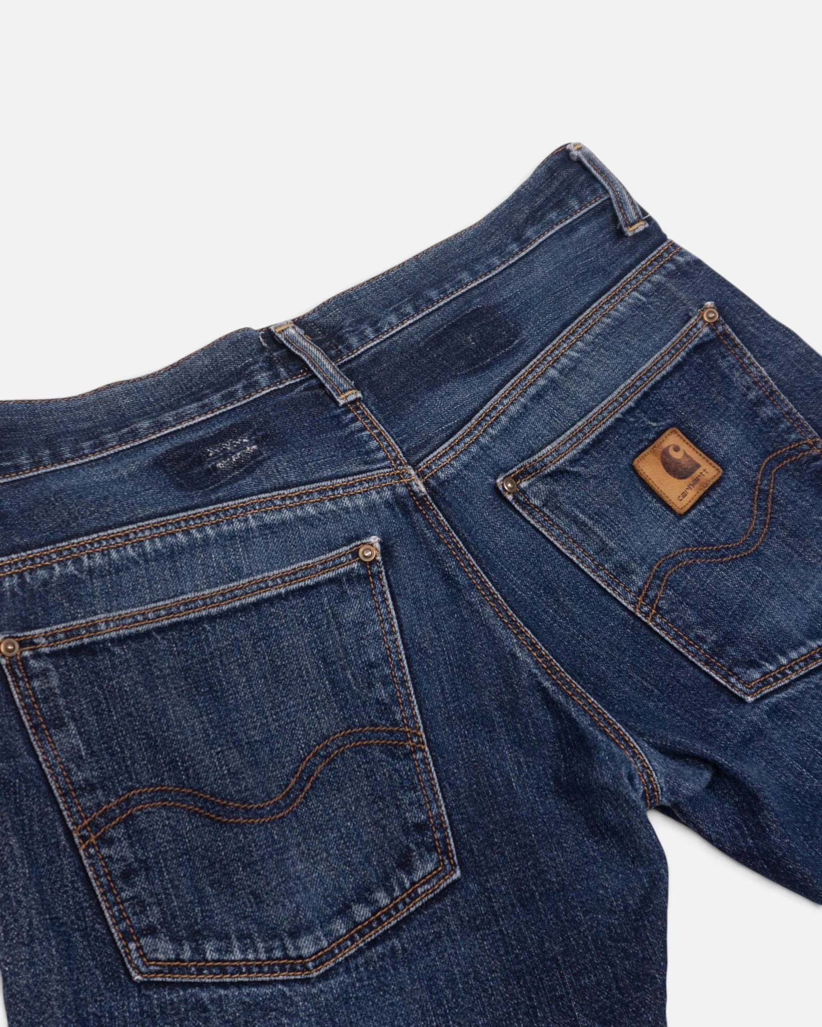 Pantalón Corto Carhartt Denim Vintage — Talla W30