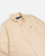 Camisa Polo Ralph Lauren Lino Seda Vintage — Talla L