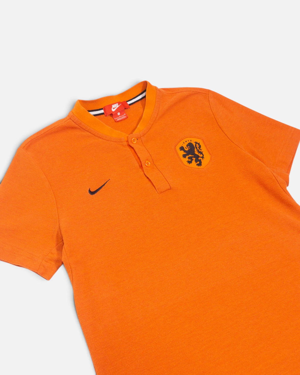 Polo Holanda Países Bajos Naranja Nike Vintage — Talla L