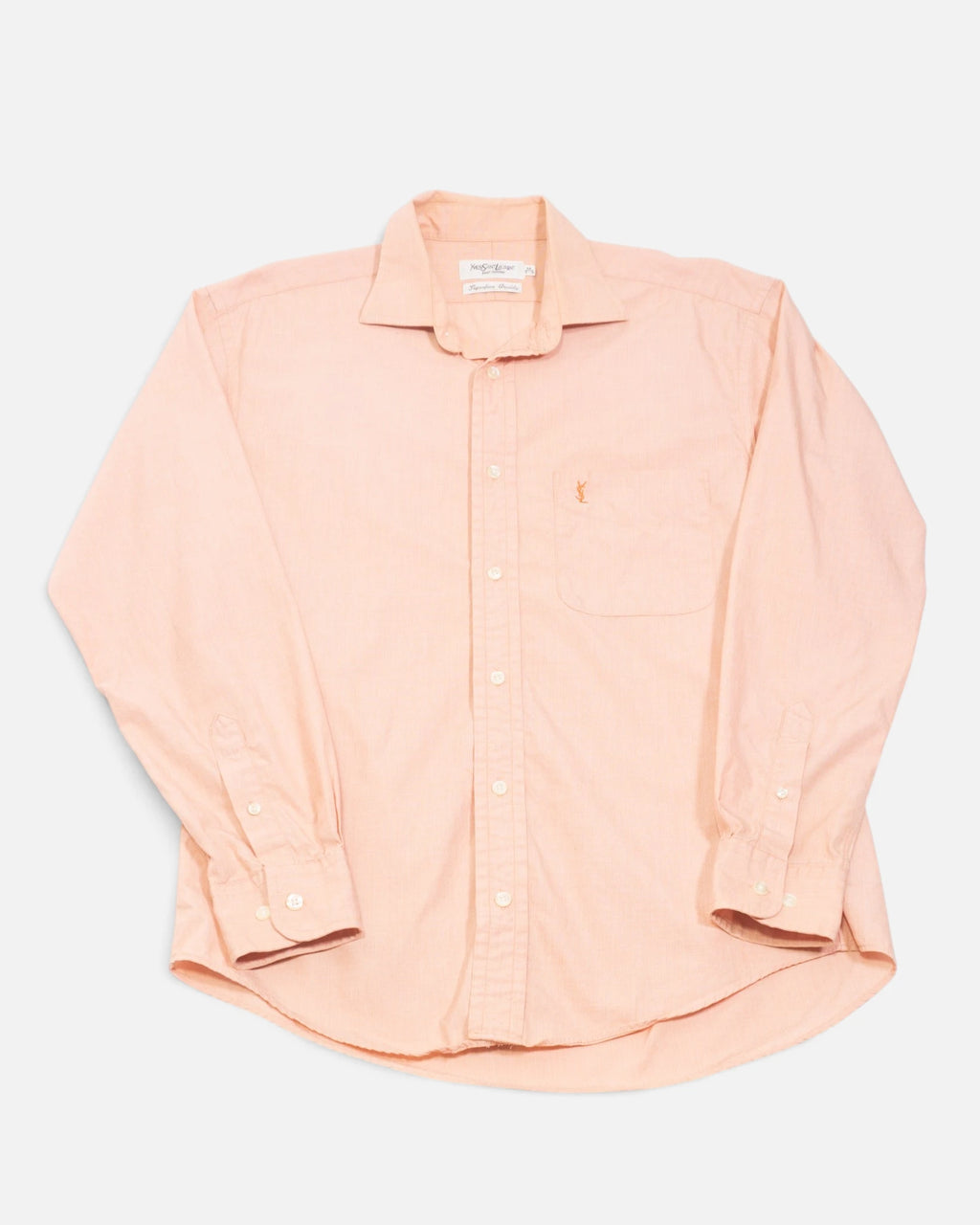 Camisa Yves Saint Laurent Vintage Rosa — Talla M