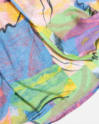 Camisa Pura Vida Abstracta Vintage — Talla L