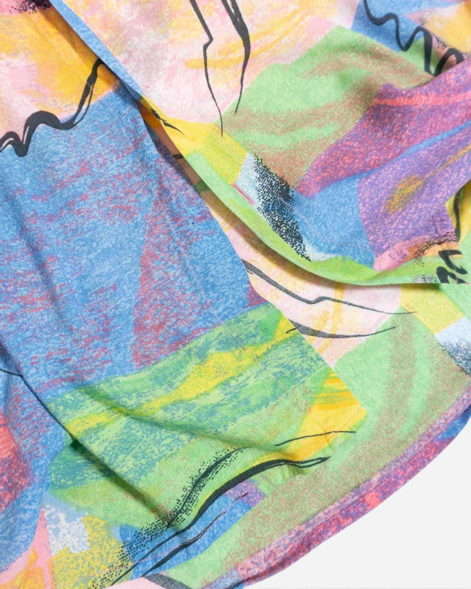 Camisa Pura Vida Abstracta Vintage — Talla L