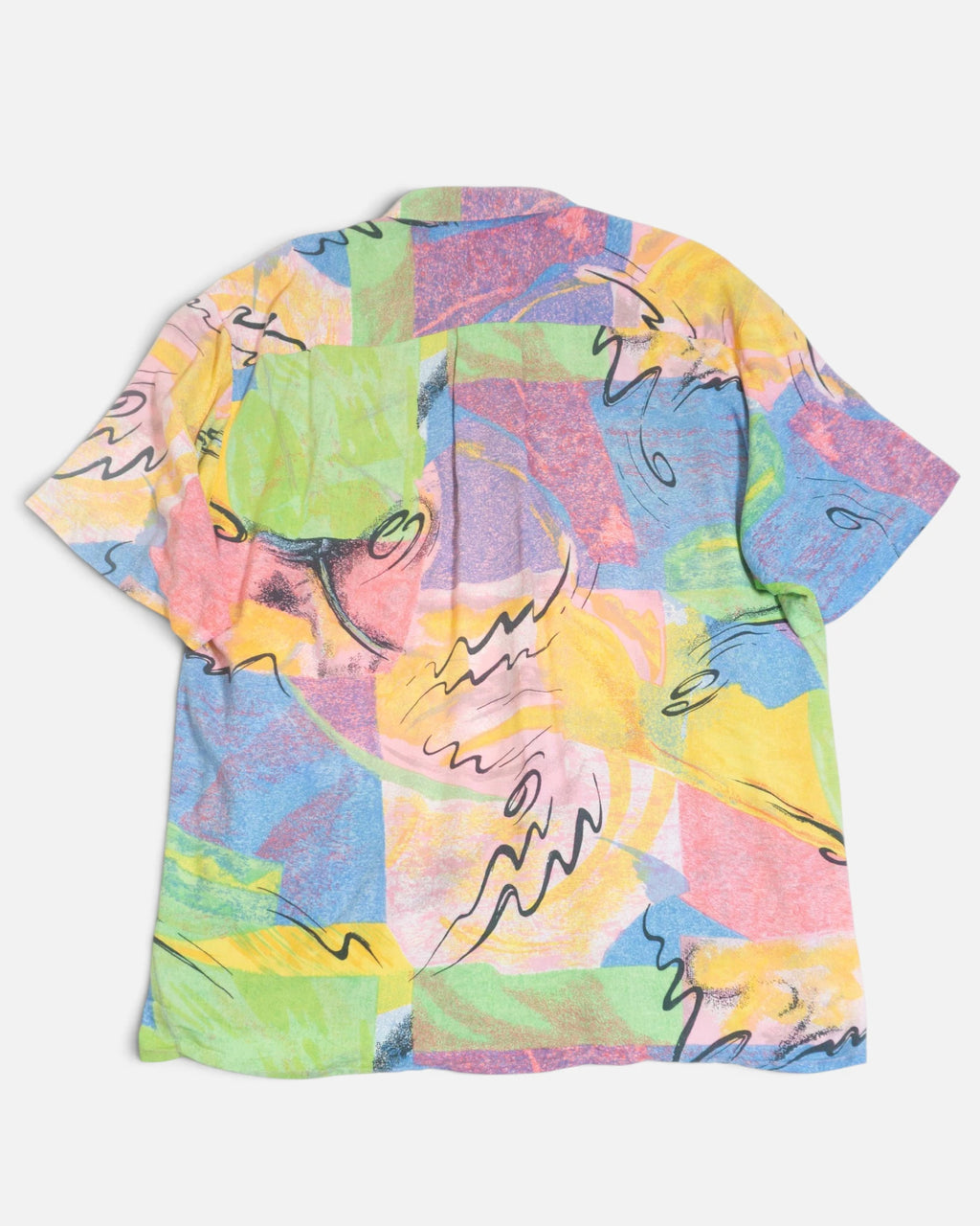 Camisa Pura Vida Abstracta Vintage — Talla L