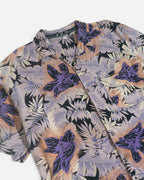 Camisa Zen Estampado Tropical Vintage — Talla M