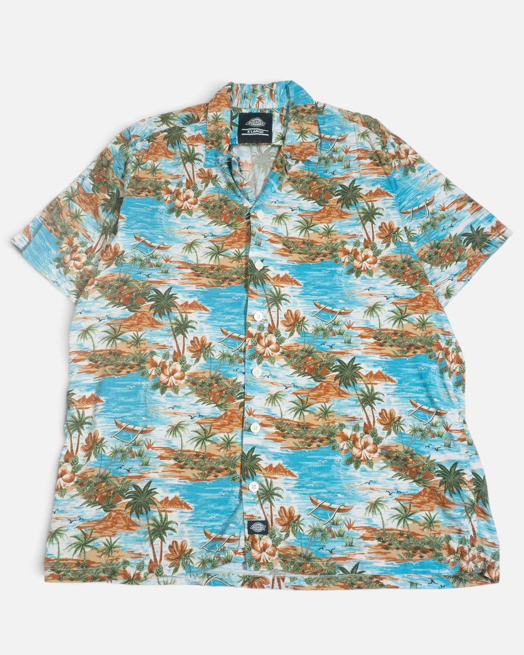Camisa Dickies Blossvale Hawaiana — Talla XL