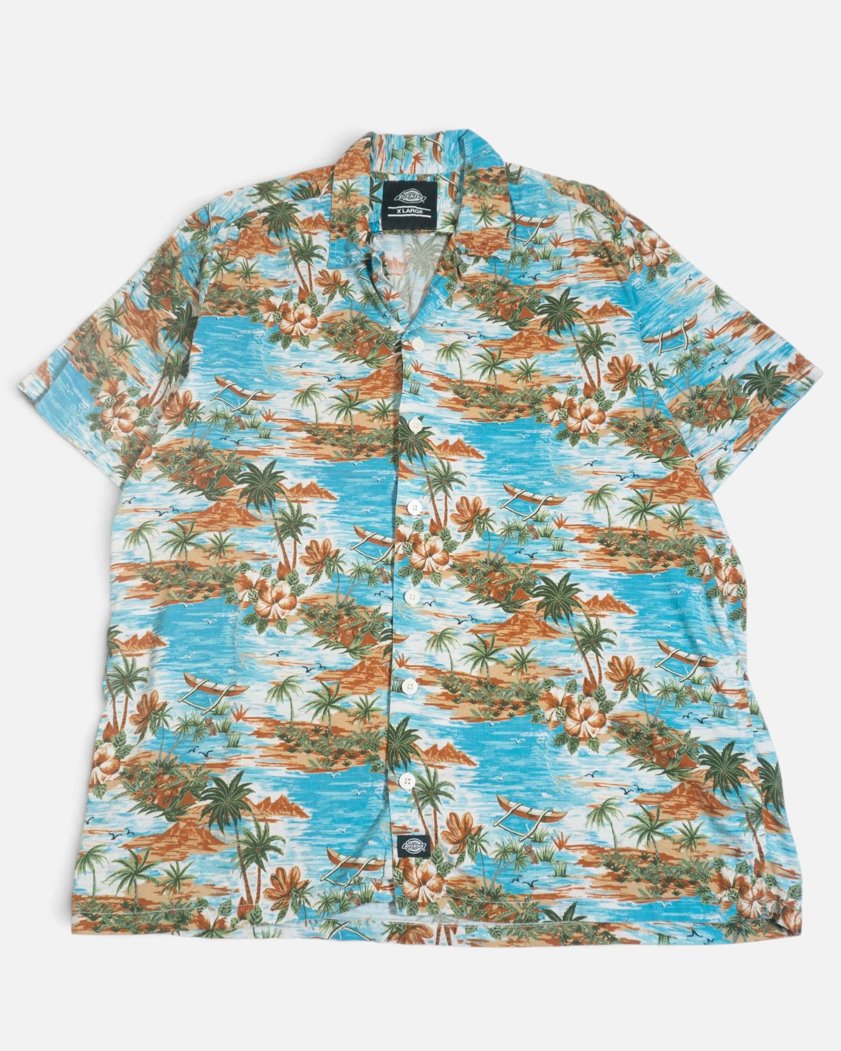 Camisa Dickies Blossvale Hawaiana — Talla XL