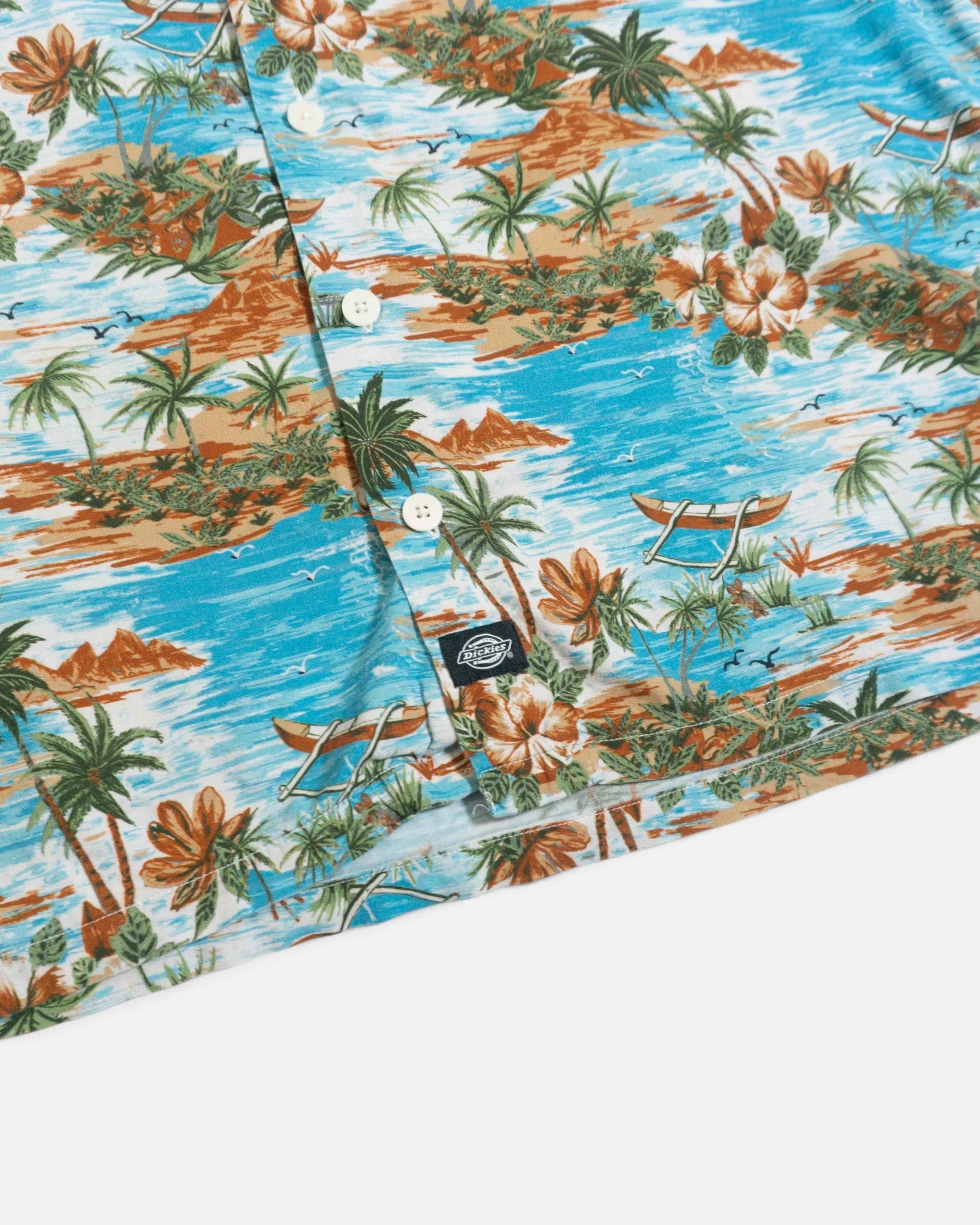 Camisa Dickies Blossvale Hawaiana — Talla XL