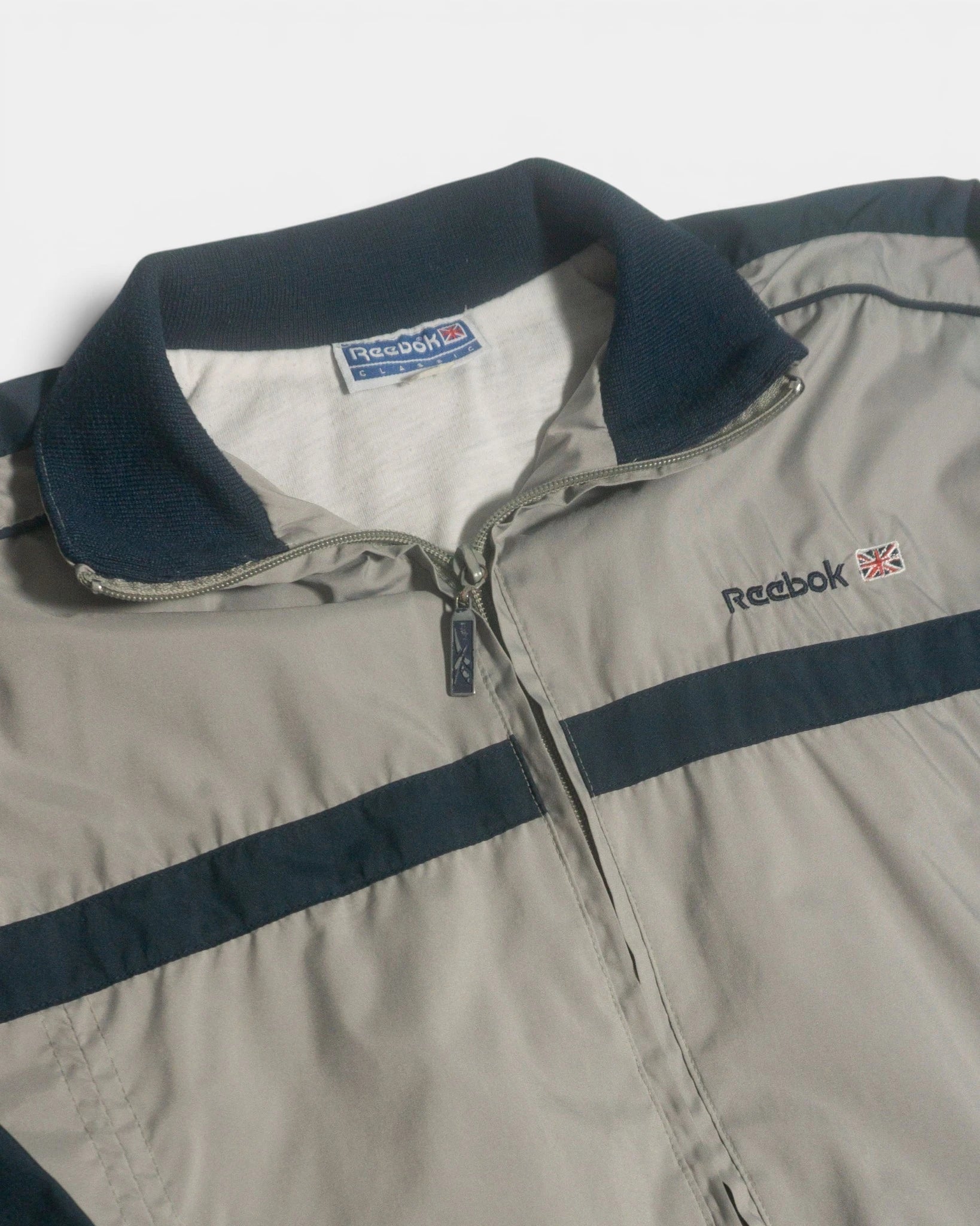 Chaqueta Reebok Color-Block Vintage — Talla XS