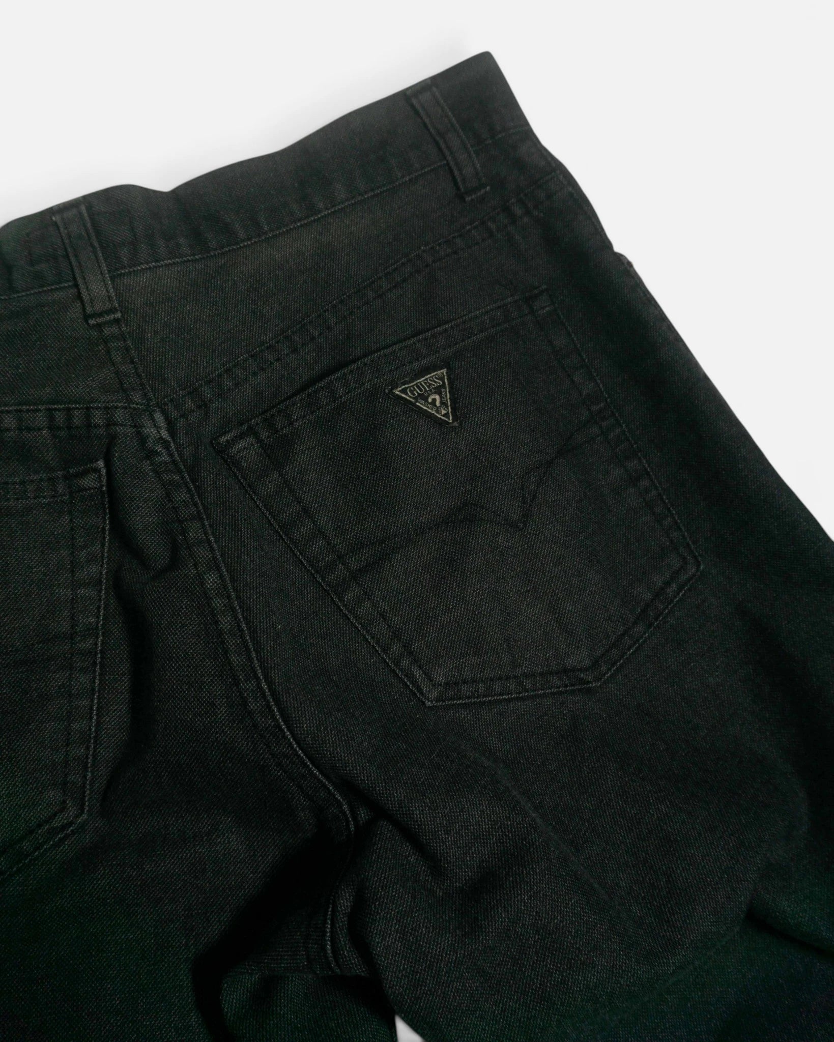Vaquero Guess Denim Negro Vintage — Talla W31