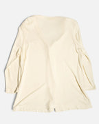 Cárdigan Burberrys Punto Crema Vintage — Talla 46