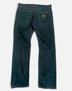 Vaquero Carhartt Denim Azul Vintage — Talla W32