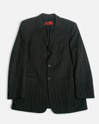 Traje Hugo Boss Raya Diplomática Vintage — Talla L