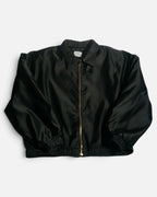 Chaqueta Alvaro Calafat Satén Negro — Talla M