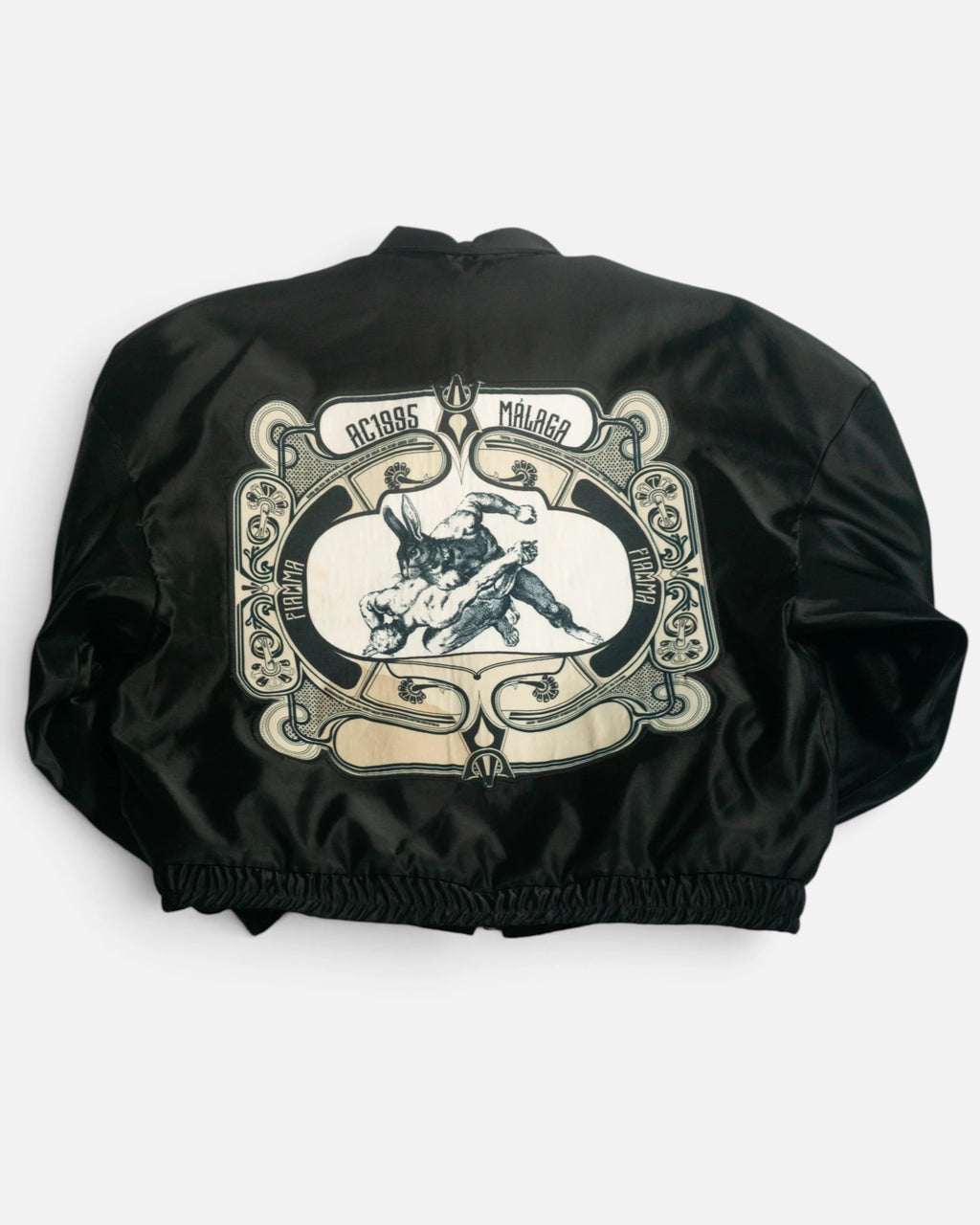 Chaqueta Alvaro Calafat Satén Negro — Talla M