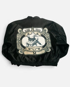 Chaqueta Alvaro Calafat Satén Negro — Talla M