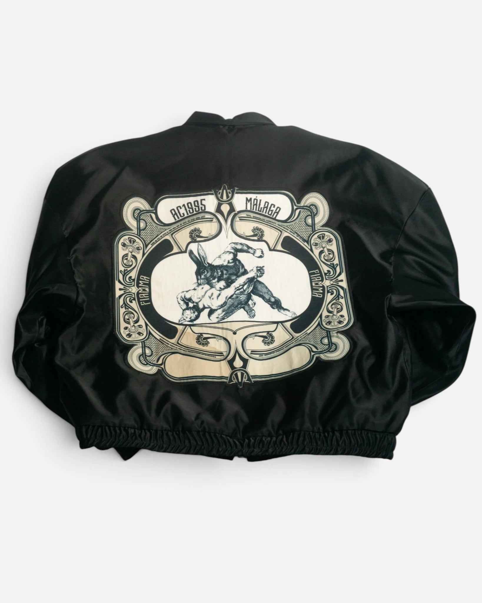 Chaqueta Alvaro Calafat Satén Negro — Talla M