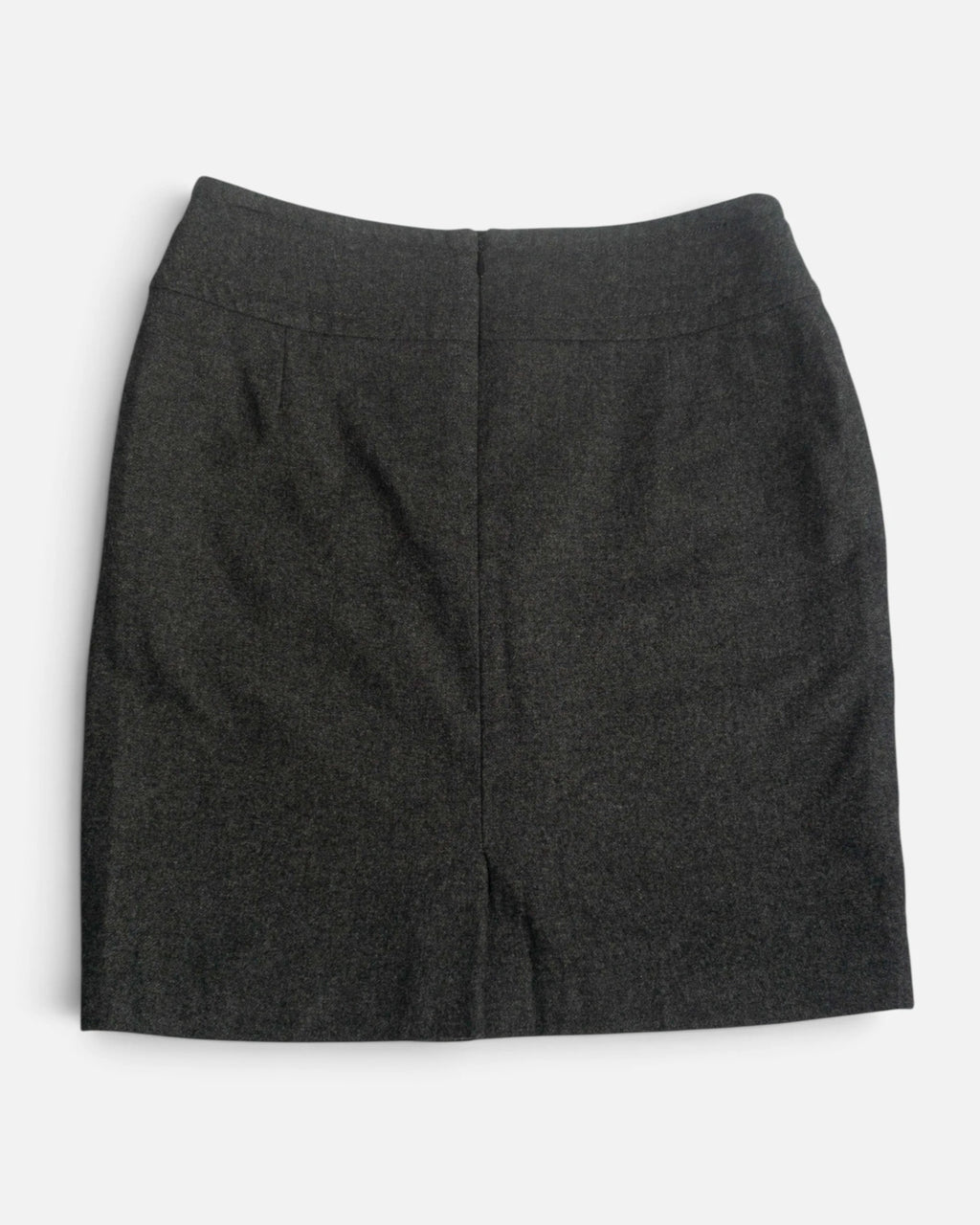 Falda Burberrys Gris Vintage 00s — Talla 42