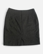 Falda Burberrys Gris Vintage 00s — Talla 42