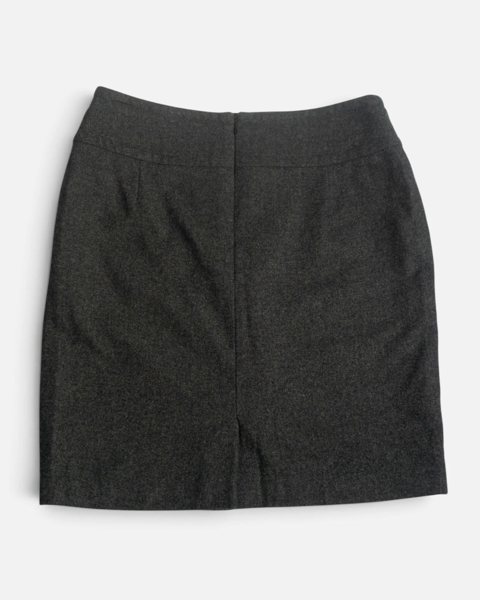 Falda Burberrys Gris Vintage 00s — Talla 42
