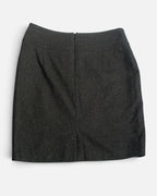 Falda Burberrys Gris Vintage 00s — Talla 42