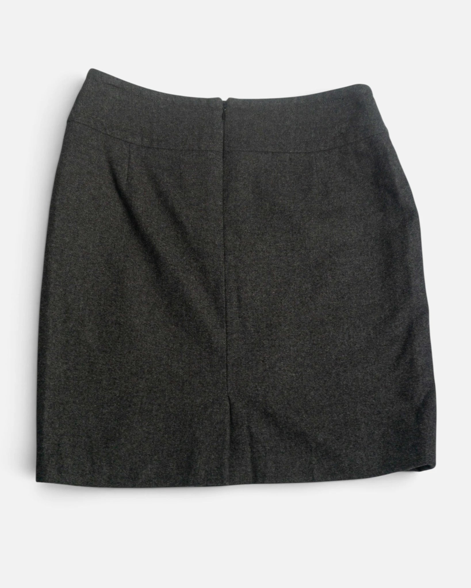 Falda Burberrys Gris Vintage 00s — Talla 42