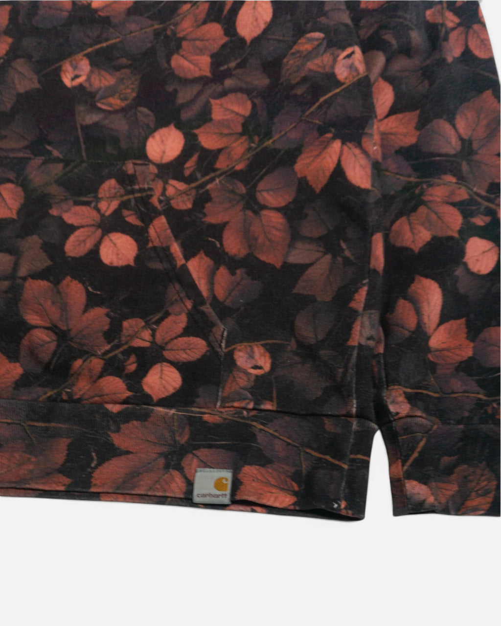 Sudadera Carhartt Camo Hojas Vintage — Talla S