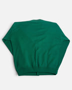 Cárdigan Lacoste Chemise Verde Vintage 90s — Talla L