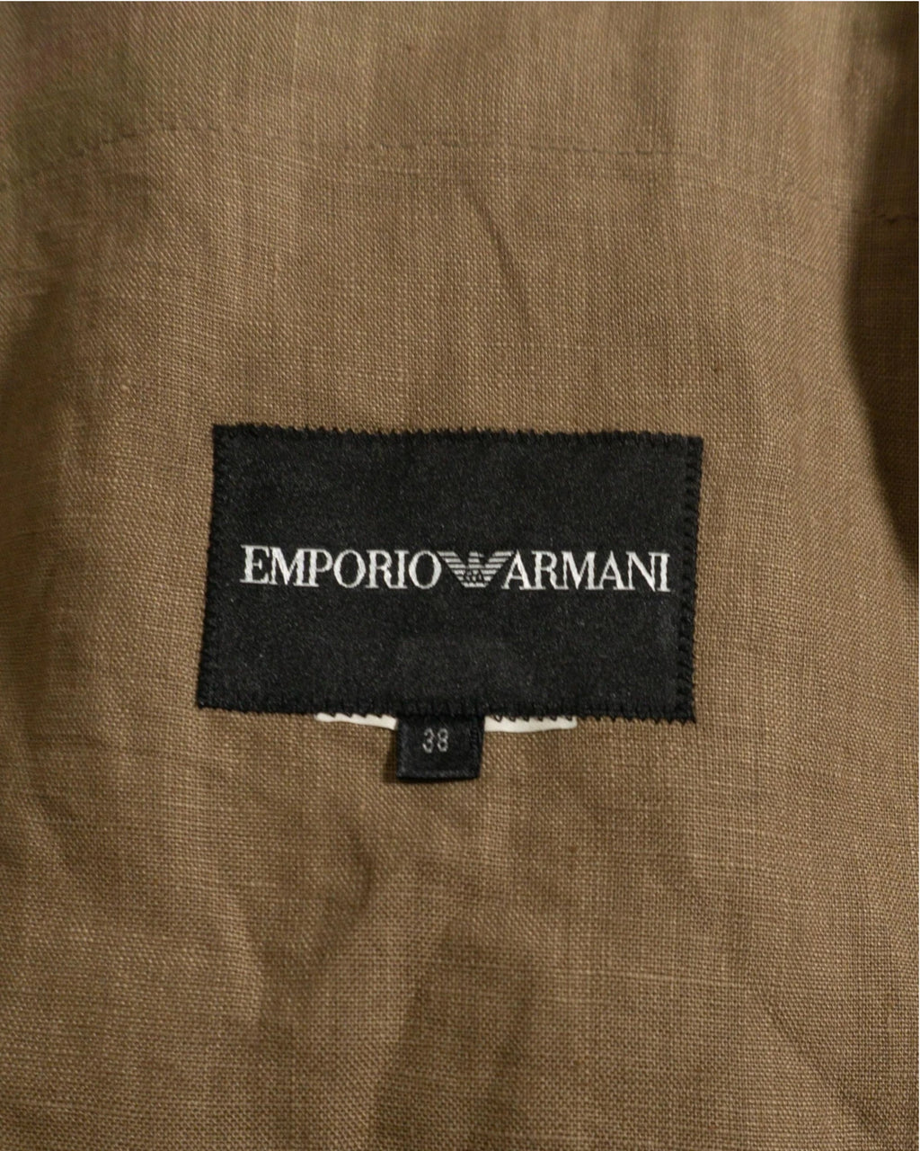 Traje Completo Lino Armani Vintage 90s  — Talla M