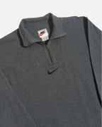 Sudadera Nike Half Zip Swoosh Centrado Vintage — Talla S
