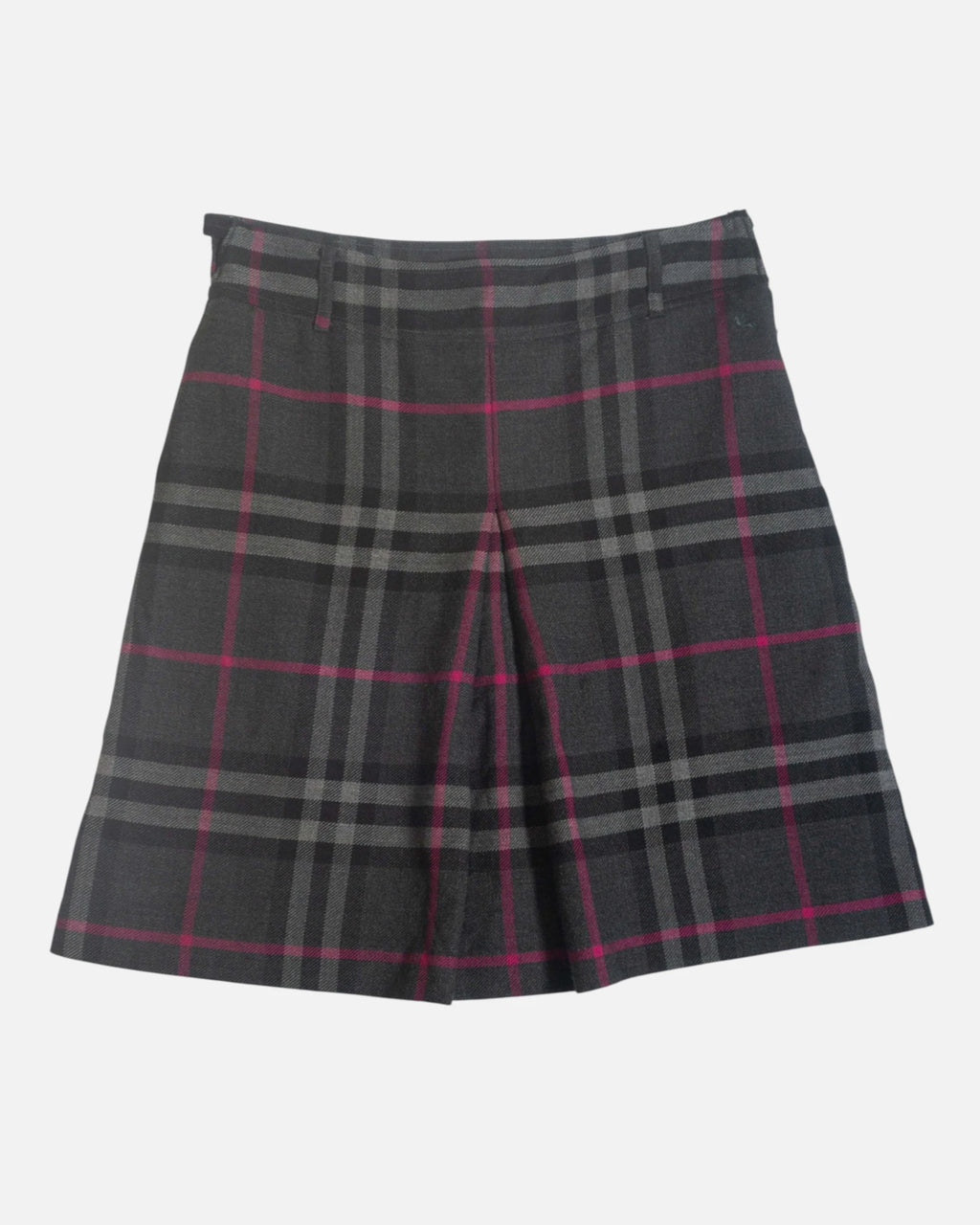 Falda Plisada Burberrys de Cuadros Vintage — Talla 44