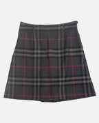 Falda Plisada Burberrys de Cuadros Vintage — Talla 44