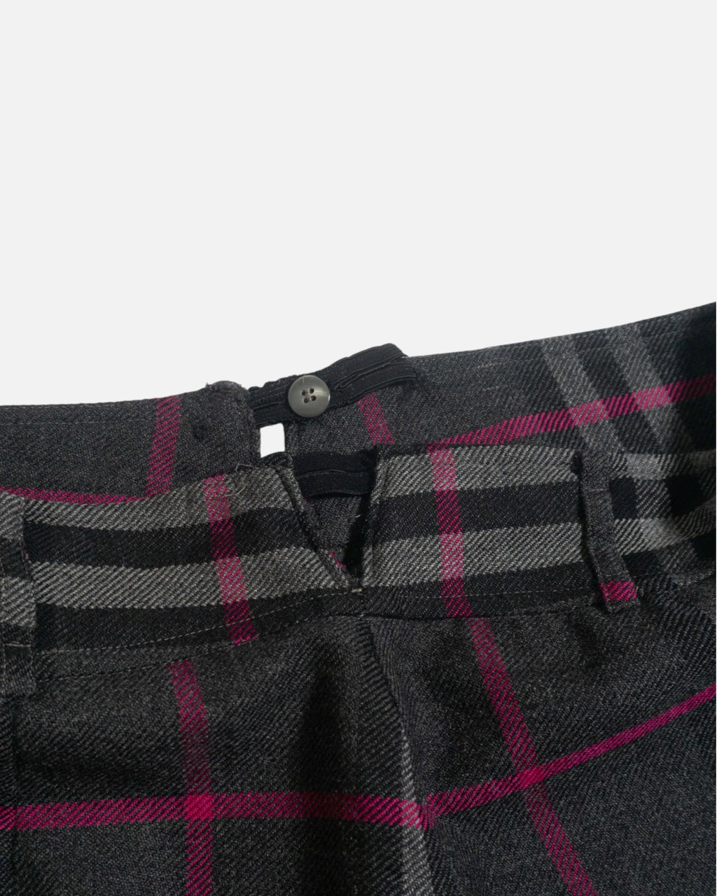 Falda Plisada Burberrys de Cuadros Vintage — Talla 44