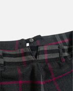 Falda Plisada Burberrys de Cuadros Vintage — Talla 44