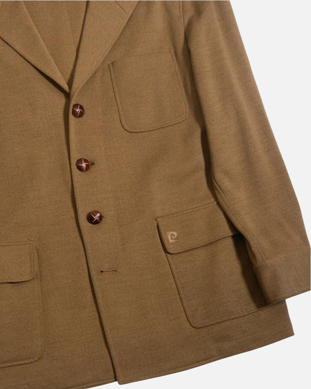 Chaqueta Pierre Cardin Marrón Vintage — Talla L