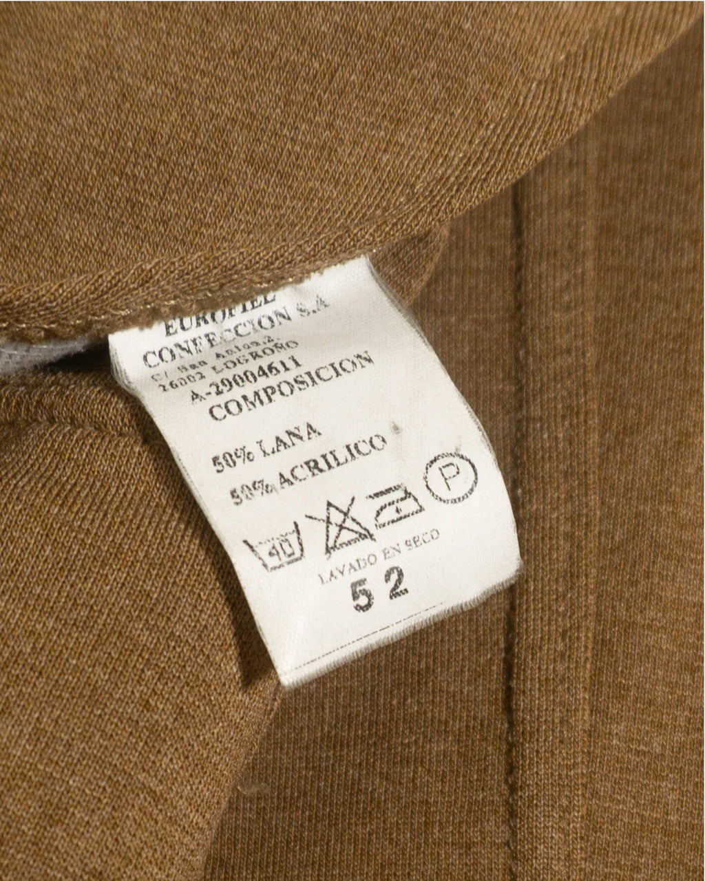 Chaqueta Pierre Cardin Marrón Vintage — Talla L