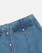 Falda Vaquera Tommy Jeans Parche Vintage — Talla M